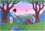 Chad McCail_Rites of Spring_종이에 과슈_41×60cm_2011