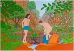Chad McCail_Rites of Spring_종이에 과슈_41×60cm_2011