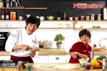 성동일-성준 부자 피자마루 광고촬영 현장