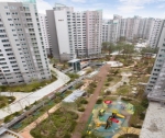 신봉센트레빌 단지내 전경