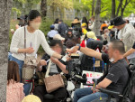 광주광역시교통약자이동지원센터가 광주장애인철폐연대 결의대회에 참여하고 지원했다