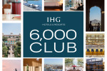 IHG 호텔 앤 리조트가 6000개 호텔 마일스톤을 기념하며 6000 클럽을 공개했다