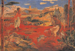 이인성, 경주의 산곡에서, 1934, 리움미술관 소장 (c) 리움미술관