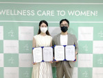 왼쪽부터 아주르852 김지혜 대표, 링커버스 박영준 대표