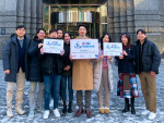 ATU·DRX·컬쳐앤커머스 #ENDViolence 캠페인 참여, 사진 가운데가 ATU파트너스 박정무 대표