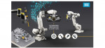 피더, 가변형 파워헤드, 소켓 체인저, 비전 센서 등을 로봇과 연계한 아트라스콥코 풀 자동화 구성