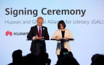 화웨이가 유네스코 평생교육기구(UNESCO)와 공동 개최한 ‘디지털 인재 서밋’에서 유네스코 글로벌 문해 연합(UNESCO GAL)에 가입했다