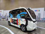 소네트는 자율주행 S/W 기술인 ‘AutoDrive’를 탑재한 전기 셔틀형 자율주행차량을 WSCE 2023 행사에서 최초 공개한다