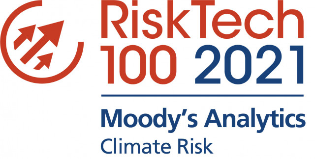 무디스 애널리틱스가 2021 차티스 리스크 테크100의 기후 위험 부문상을 수상했다
