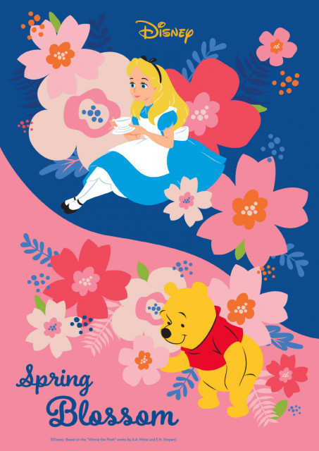 디즈니코리아가 공개한 스프링 블라썸 캠페인 포스터