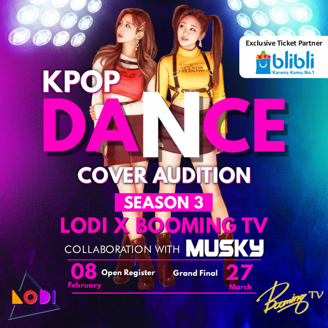 LODI & Booming TV K-POP 시즌 3 포스터