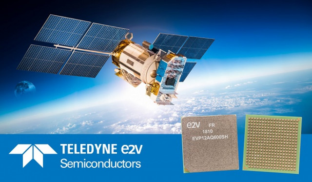 Teledyne e2v가 개발한 EV12AQ600가 ADC 인증을 받았다