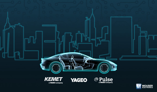 마우저가 YAGEO Group의 신규 자동차 콘텐츠 스트림을 공개했다