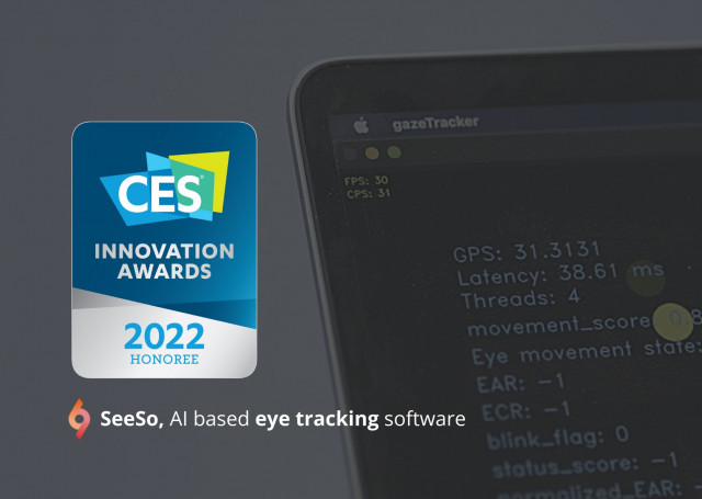 CES 2022 혁신상을 받은 비주얼캠프의 시선 추적 소프트웨어 ‘SeeSo’