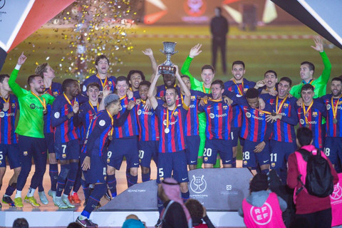 바르셀로나, 리야드에서 스페인 슈퍼컵 우승
