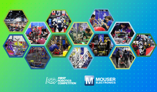 마우저 일렉트로닉스, 미래 엔지니어·혁신가 양성을 위해 ‘FIRST® 로봇 경진 대회’ 후원