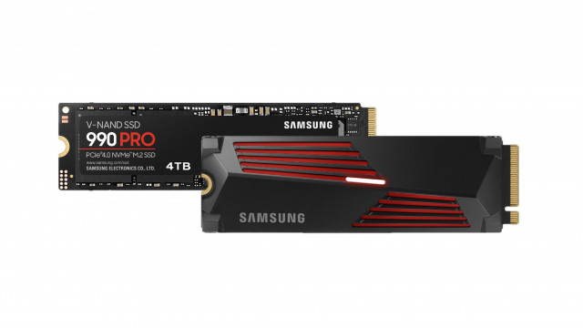 삼성전자가 출시한 고성능 SSD ‘990 PRO’ 4TB 제품