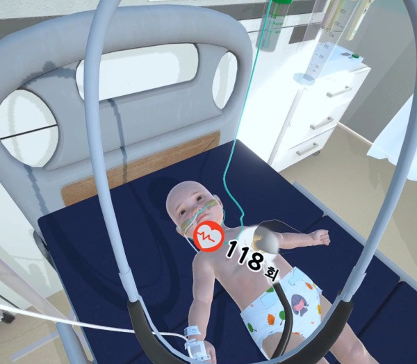 Nursing XR의 VR 콘텐츠