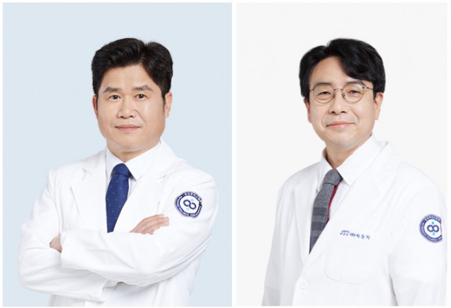 김현성 병원장(왼쪽)과 허동화 대표원장(오른쪽)