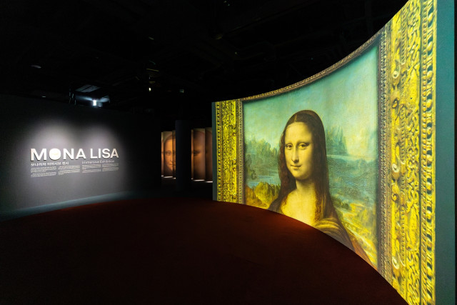 1관(이머시브관) 모나리자 이머시브(Mona lisa Immersive) : Photo ⓒ뮤지엄엘