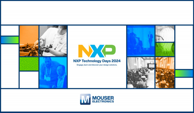 마우저 일렉트로닉스가 ‘NXP 테크놀로지 데이 2024’의 주요 후원사로 참여한다