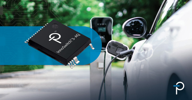 Power Integrations targets 800 V automotive applications with new wide-creepage switcher IC. 1700 V InnoSwitch™3-AQ flyback switcher meets IEC60664-1 isolation standard. (Photo: Business Wire)