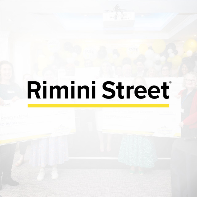 Rimini Street Celebrates the 10th Anniversary of its Corporate Foundation with a $100,000 RMNI LOVE Charitable Grant Giveaway (Graphic: Business Wire)