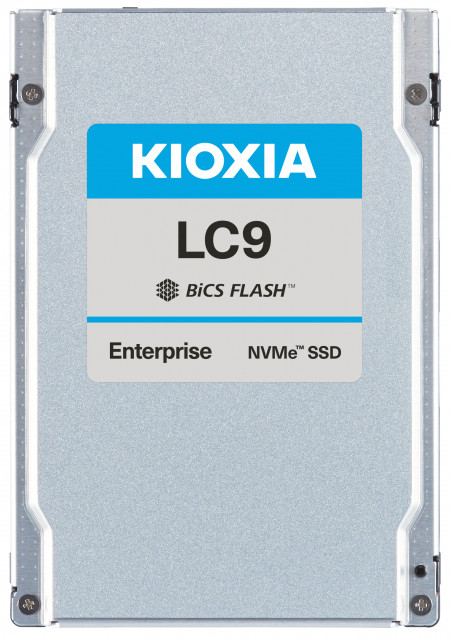 High-Capacity KIOXIA LC9 Series 122.88 TB NVMe SSD for AI Applications (Photo: Business Wire)