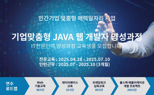 기업맞춤형 JAVA 웹 개발자 양성과정