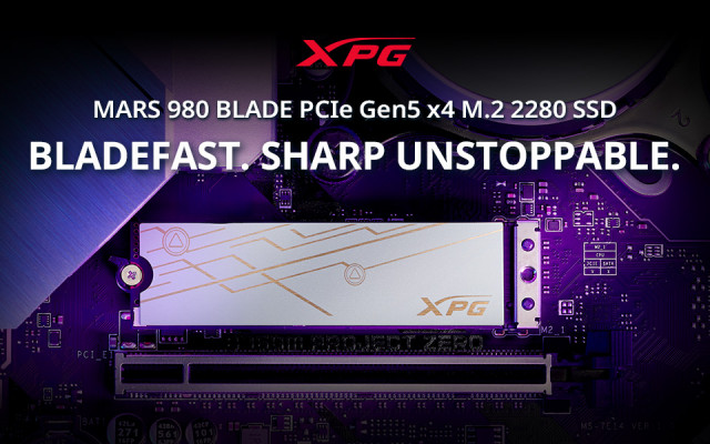 ADATA XPG MARS 980 BLADE M.2 NVMe(사진=파인인포)