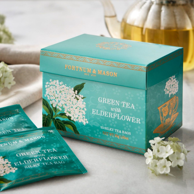 포트넘 앤 메이슨 ‘그린티 위드 엘더플라워(Green Tea with Elderflower)’