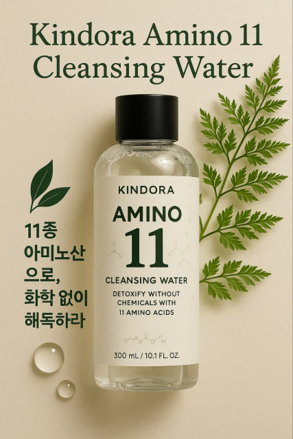 계면활성제와 화학성분을 사용하지 않은 ‘Kindora 아미노산 클렌징워터’