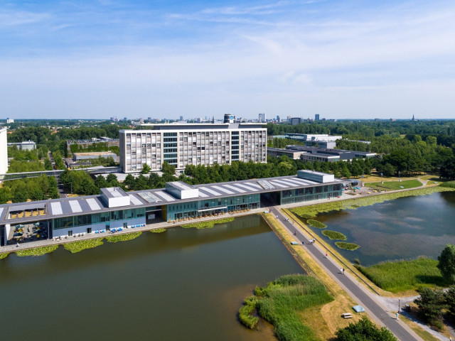 Aerial view of HTCE (Copyright: High Tech Campus Eindhoven)