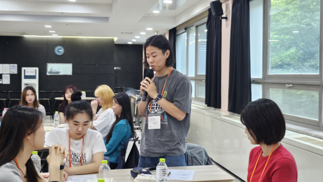 ‘2025 미지청소년글로벌봉사단’ 사전교육 모습