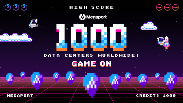 With over 1,000 enabled locations, Megaport now provides access from 10% of all data centres worldwide.