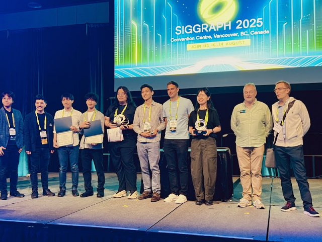 기어이, ‘시그라프(Siggraph) 2025 Best in Show’ 수상(기어이 제공)