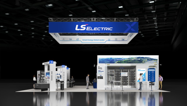 LS ELECTRIC RE+ 2025 전시장 조감도