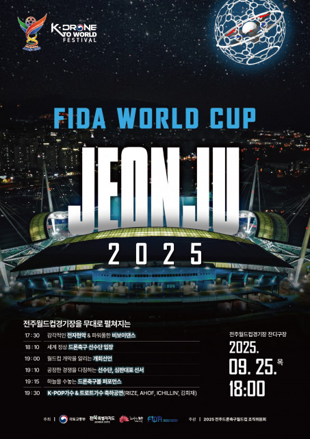 FIDA World Cup Jeonju 2025 poster