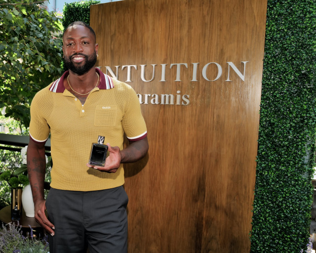 ARAMIS Global Ambassador, Dwyane Wade, attends Brand’s NYFW Pop-Up at The High Line (Courtesy of BFA)