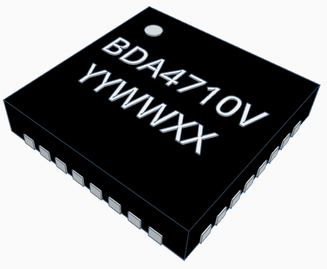 베렉스 BDA4710V : 32-Lead 5x5mm, QFN Package