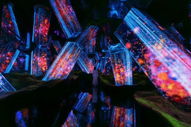 teamLab, Megaliths © teamLab