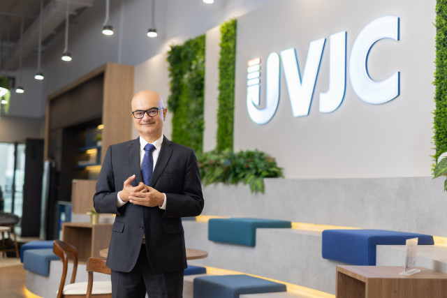 Chandran Nair, CEO, UVJC at the Singapore HQ