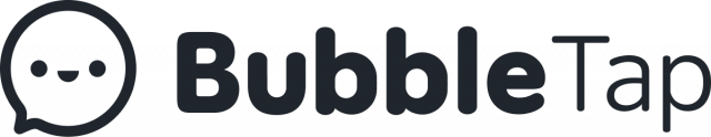 버블탭(BubbleTap) 로고