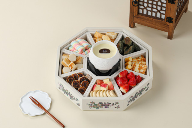 서양의 디저트를 로컬 식재료의 다채로운 맛과 한국적 담음새로 풀어낸 라한호텔 전주의 겨울 신 메뉴 ‘전주 한상 퐁듀’