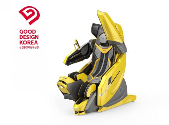 ‘2025 굿디자인 어워드’ 산업통상자원부 장관상을 수상한 바디프랜드 AI헬스케어로봇 ‘733’