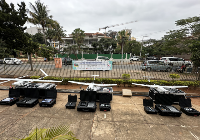 모잠비크에 수출되는 프리뉴의 재난 대응 드론 ‘VTOL 고정익’