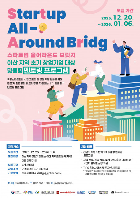‘스타트업 올어라운드 브릿지’ 포스터