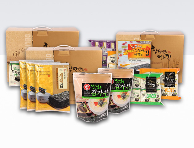 해성F&B 조미김 제품