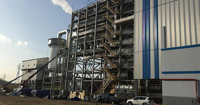 코엔텍의 울산 폐기물 소각 및 스팀 플랜트