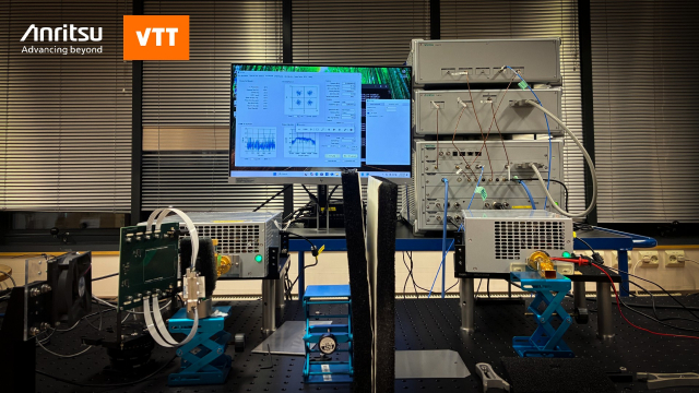 안리쓰, VTT와 함께 송신 배열 안테나 기술 기반 초고속 연결 기술 시연